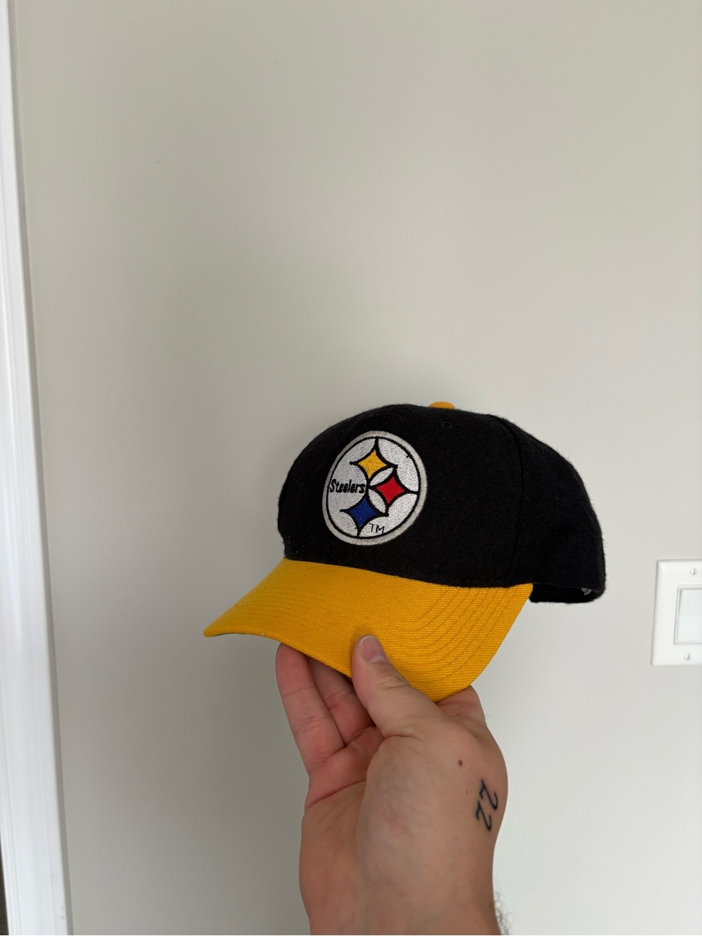 Vintage Steelers Wool Starter Cap